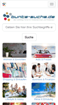 Mobile Screenshot of bunte-suche.de
